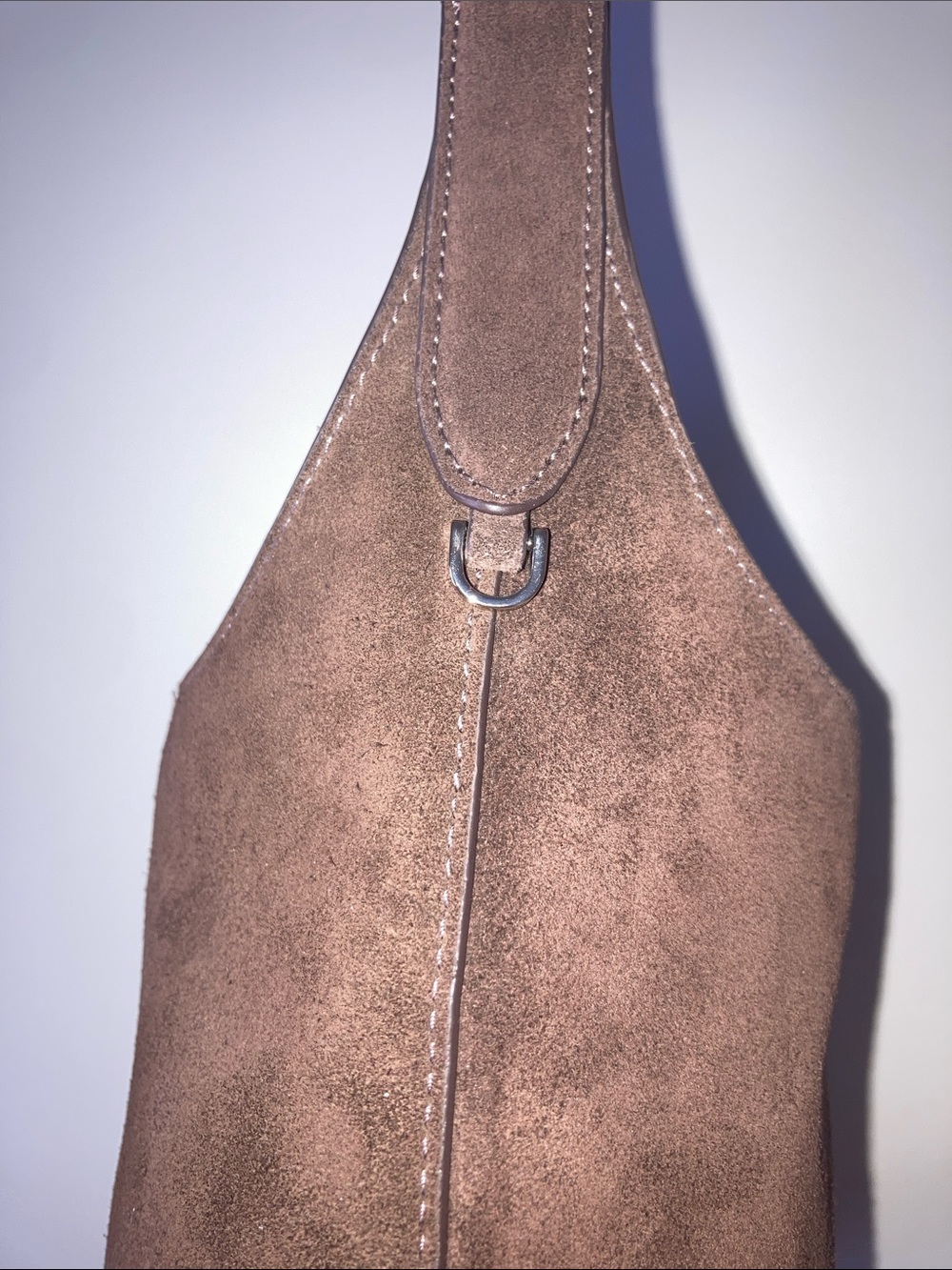 Kate Spade Brown Suede Shoulder Bag - Picture 8 of 11